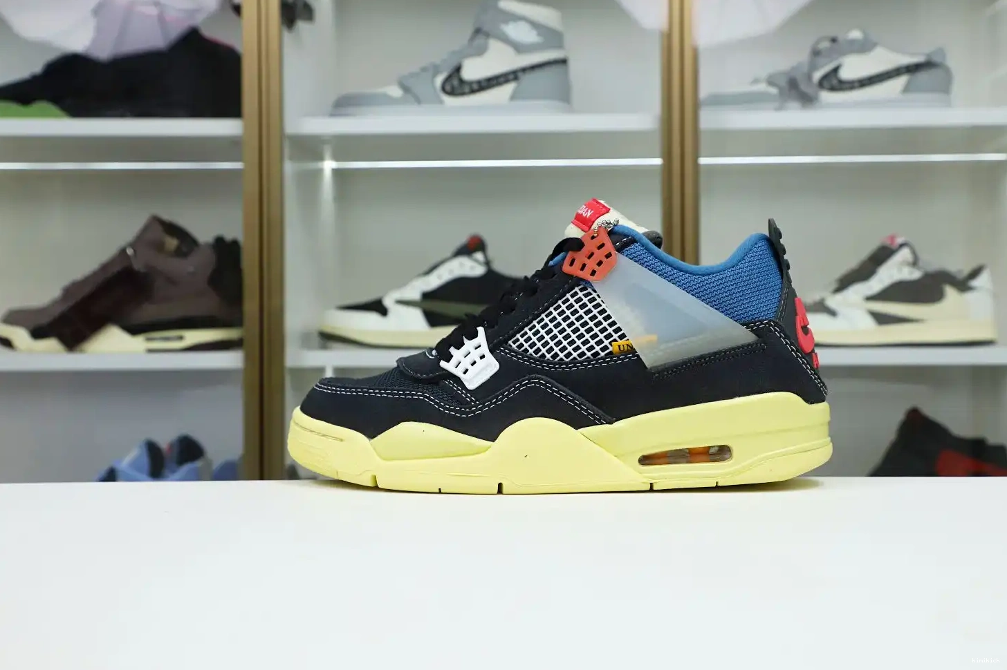 X NOIR' RETRO Kimikick UNION LA AIR 4 'OFF JORDAN 0527